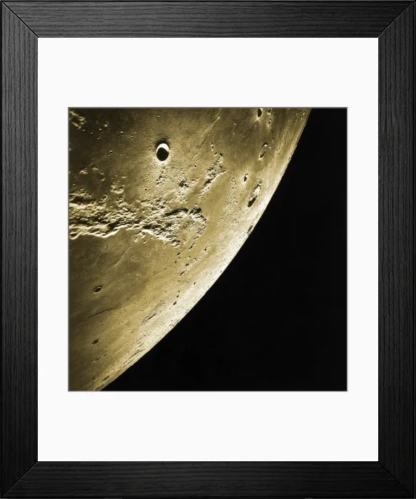 Framed Print : Moon, Apollo 16 Mission Framed Print : Moon, Apollo 16 Mission