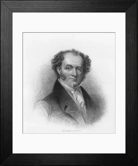 Framed Print : Martin Van Buren