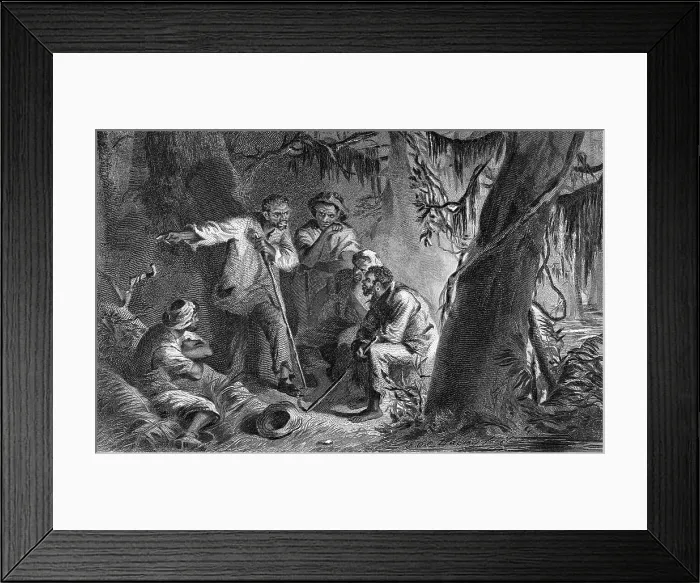 Framed Print : Nat Turner's Slave Rebellion, 1831 Framed Print : Nat Turner's Slave Rebellion, 1831