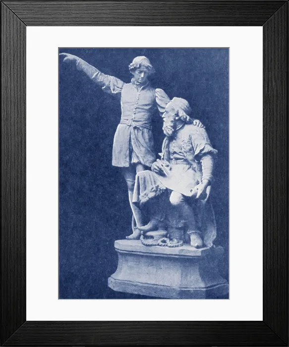 Framed Print : John and Sebastian Cabot, Italian Explorers Framed Print : John and Sebastian Cabot, Italian Explorers