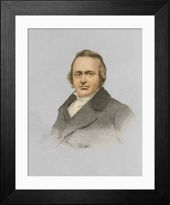 Framed Print : Louis Agassiz, Swiss-American Polymath Framed Print : Louis Agassiz, Swiss-American Polymath