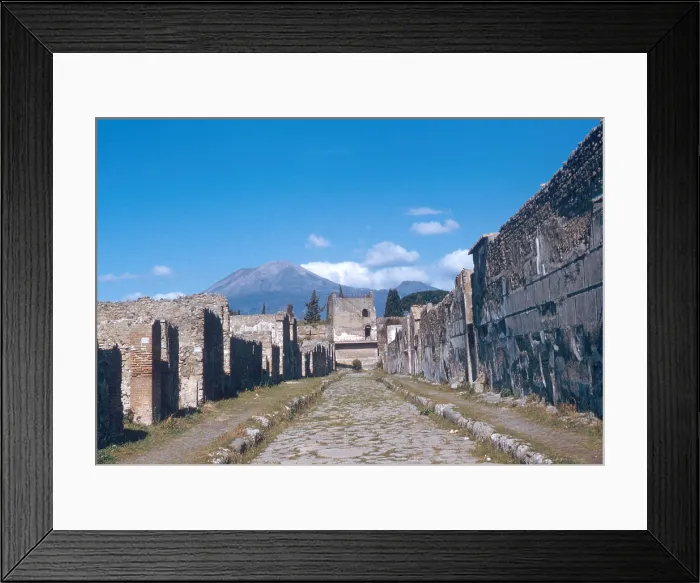 Framed Print : Ruins of Pompeii Framed Print : Ruins of Pompeii