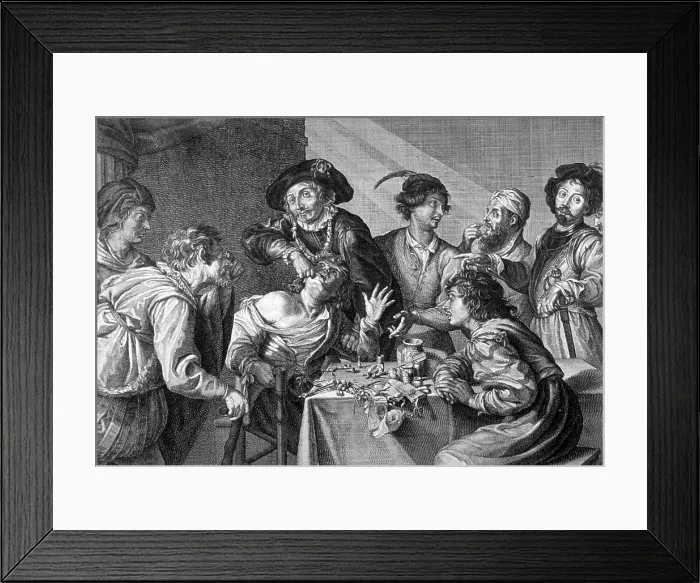 Framed Print : The Tooth-Puller, 1631 Framed Print : The Tooth-Puller, 1631