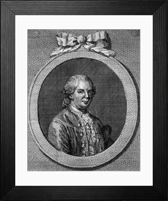 Framed Print : Franz Mesmer, German Physician Framed Print : Franz Mesmer, German Physician