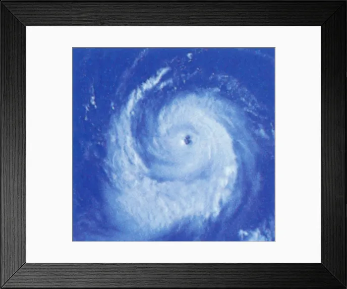 Framed Print : Hurricane Sequence, 3 of 3 Framed Print : Hurricane Sequence, 3 of 3