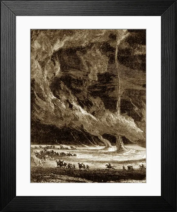 Framed Print : Whirlwinds, 1873 Framed Print : Whirlwinds, 1873