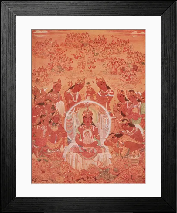 Framed Print : Mahavira is the founder of Jainism. He lived between 599 and 527 BCE Framed Print : Mahavira is the founder of Jainism. He lived between 599 and 527 BCE