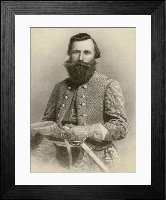 Framed Print : Jeb Stuart, Confederate General Framed Print : Jeb Stuart, Confederate General