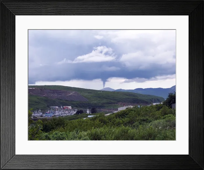 Framed Print : Tornado in Alaska, 2005 Framed Print : Tornado in Alaska, 2005