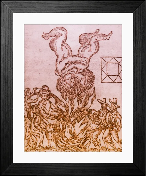 Framed Print : Great Fire of London, 1666 Framed Print : Great Fire of London, 1666