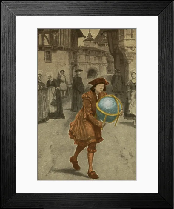 Framed Print : Young Tycho Brahe, 1560