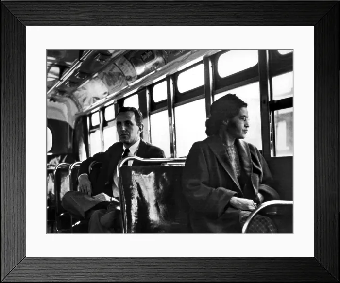Framed Print : Rosa Parks, Civil Rights Activist