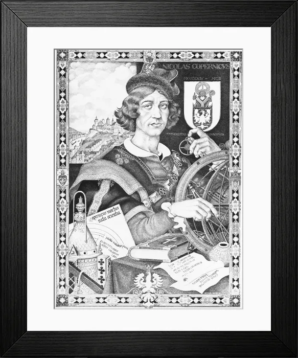 Framed Print : Nicolaus Copernicus, Polish Astronomer Framed Print : Nicolaus Copernicus, Polish Astronomer