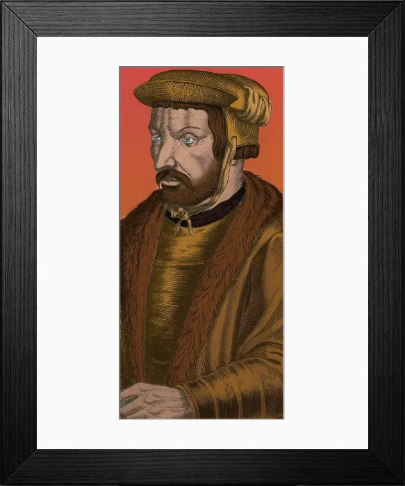 Framed Print : Heinrich Cornelius Agrippa, German Occultist Framed Print : Heinrich Cornelius Agrippa, German Occultist