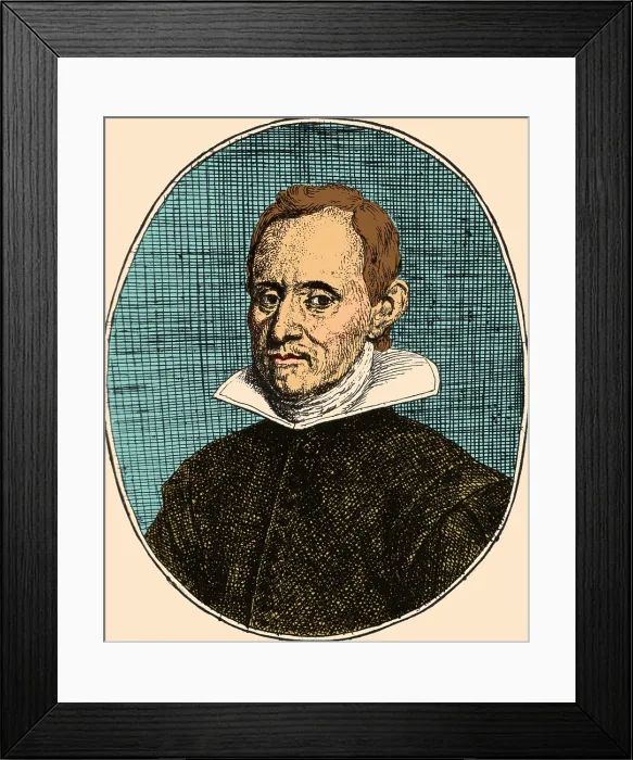 Framed Print : Jan Baptist van Helmont, Flemish Chemist and Physiologist Framed Print : Jan Baptist van Helmont, Flemish Chemist and Physiologist