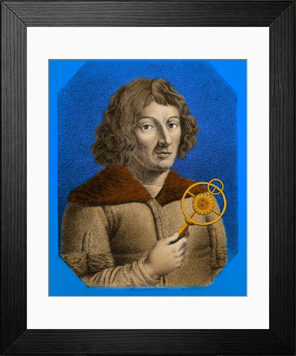 Framed Print : Nicolaus Copernicus, Polish Astronomer Framed Print : Nicolaus Copernicus, Polish Astronomer