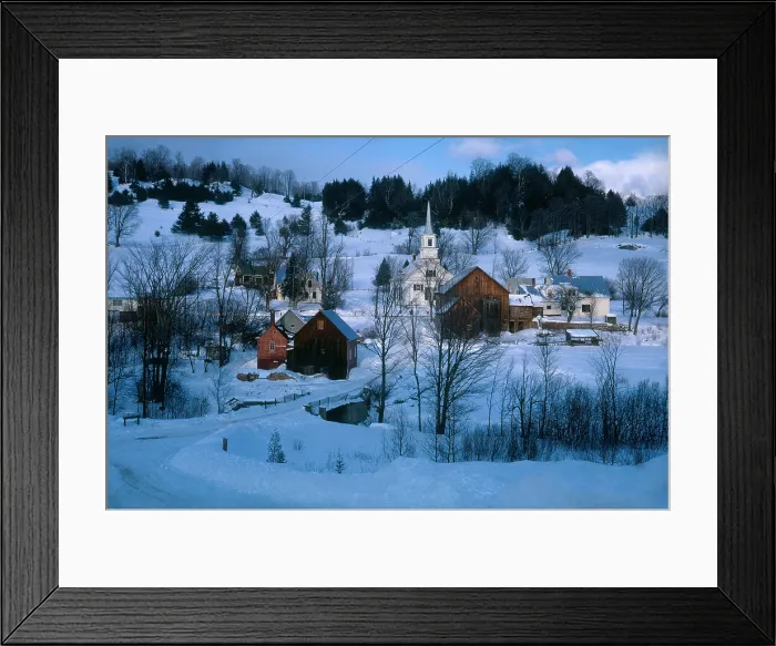 Framed Print : Winter Countryside Framed Print : Winter Countryside