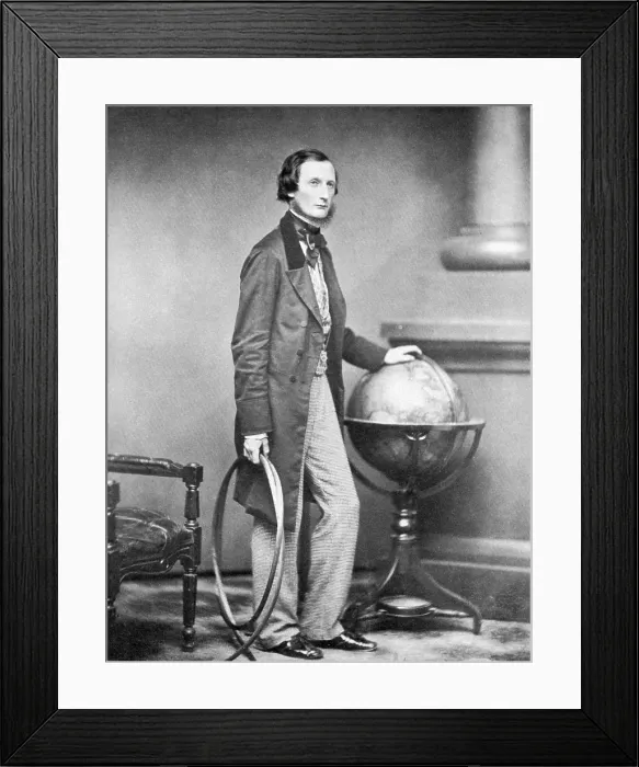 Framed Print : Cyrus West Field, American Telecommunications Pioneer, 1858 Framed Print : Cyrus West Field, American Telecommunications Pioneer, 1858