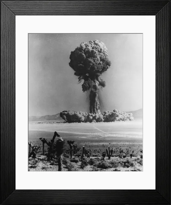 Framed Print : Operation Plumbbob FIZEAU, 1957