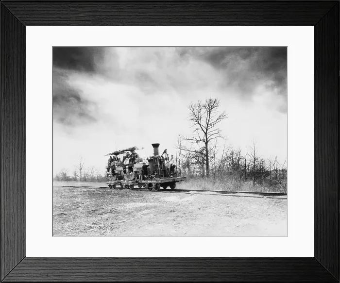 Framed Print : 19th Century Atlantic Locomotive Framed Print : 19th Century Atlantic Locomotive