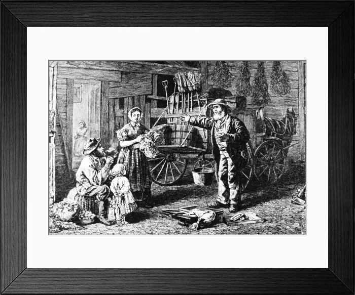 Framed Print : Yankee Peddler Framed Print : Yankee Peddler