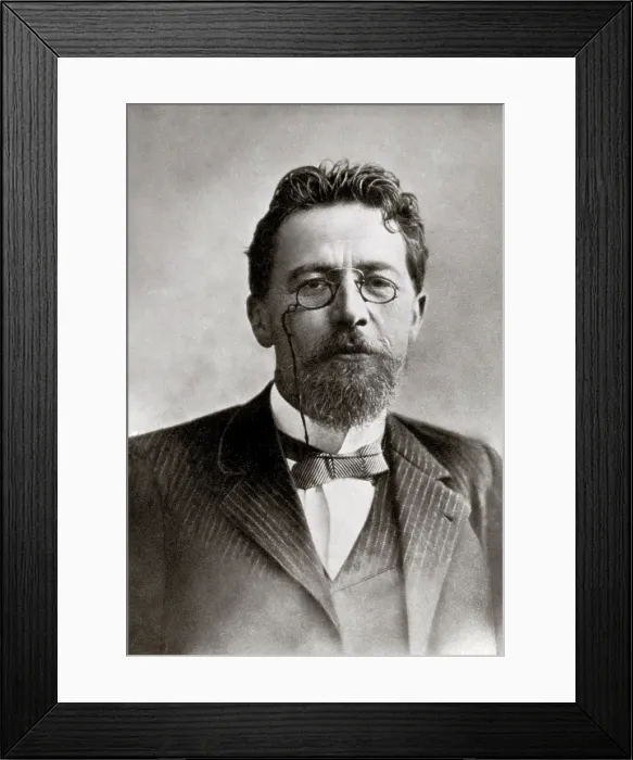 Framed Print : Anton Chekhov, Russian Physician and Author Framed Print : Anton Chekhov, Russian Physician and Author