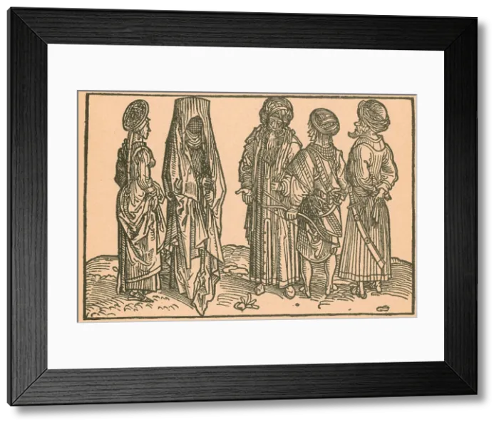 Framed Print : Itinerary to the Holy Land, 1486 Framed Print : Itinerary to the Holy Land, 1486