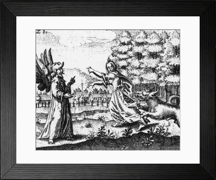 Framed Print : Alchemy Illustration Framed Print : Alchemy Illustration