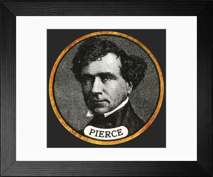 Framed Print : Franklin Pierce, 14th U.S. President Framed Print : Franklin Pierce, 14th U.S. President