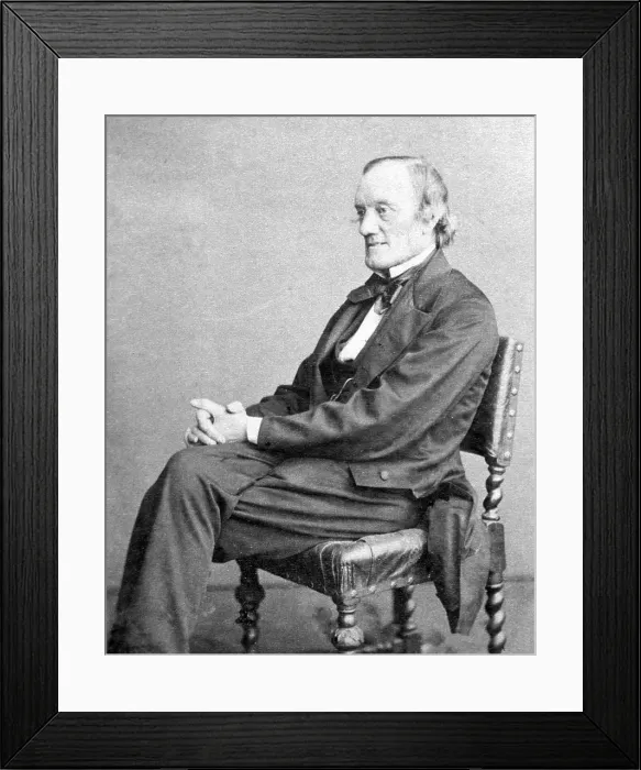 Framed Print : Richard Owen, English Paleontologist Framed Print : Richard Owen, English Paleontologist