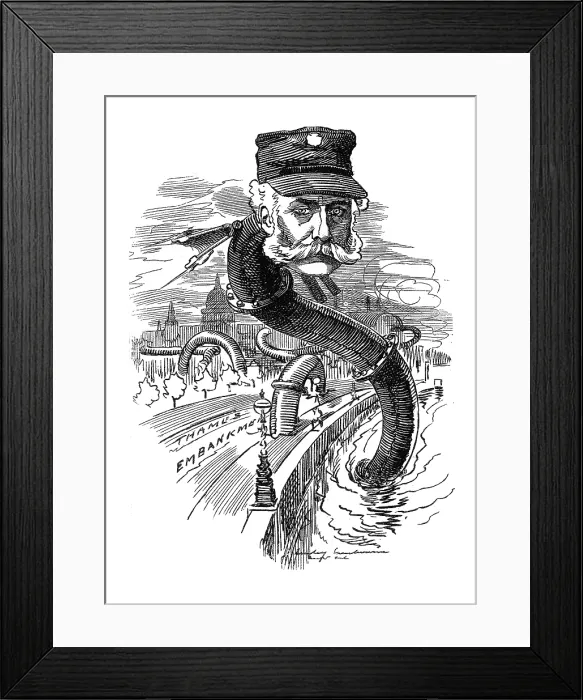 Framed Print : Joseph William Bazalgette, English Civil Engineer Framed Print : Joseph William Bazalgette, English Civil Engineer