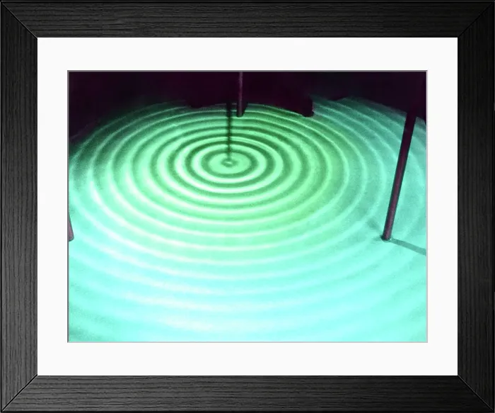 Framed Print : Circular Ripples Framed Print : Circular Ripples