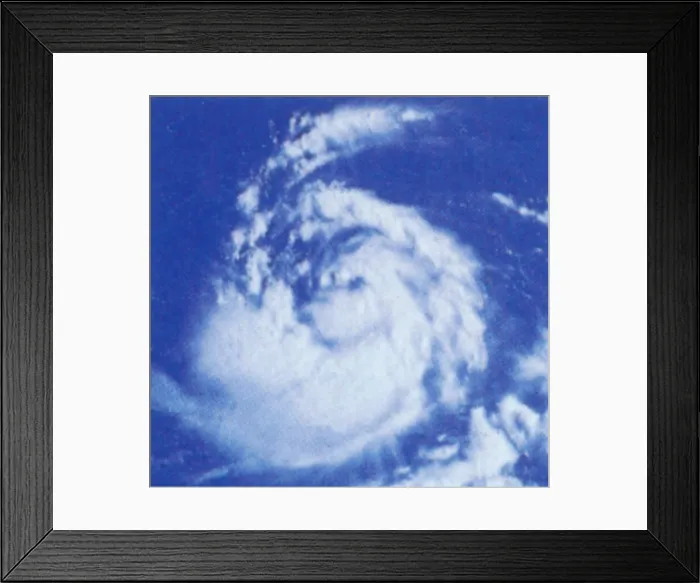 Framed Print : Hurricane Sequence, 2 of 3 Framed Print : Hurricane Sequence, 2 of 3