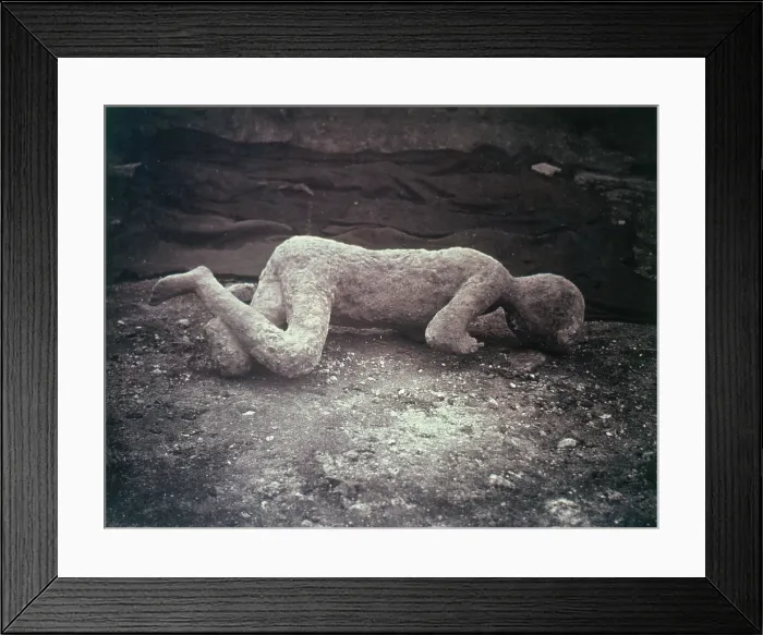 Framed Print : Victim of Vesuvius