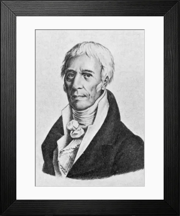 Framed Print : Jean-Baptiste Lamarck, French Naturalist