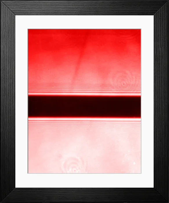 Framed Print : Fresnel Diffraction by Needle Framed Print : Fresnel Diffraction by Needle