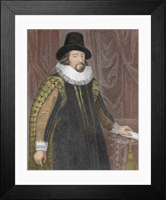 Framed Print : Francis Bacon, English Polymath Framed Print : Francis Bacon, English Polymath
