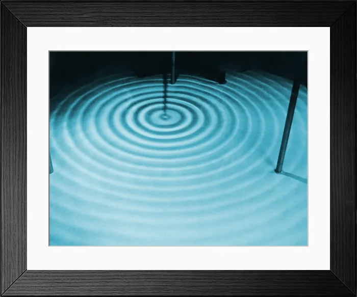 Framed Print : Circular Ripples Framed Print : Circular Ripples