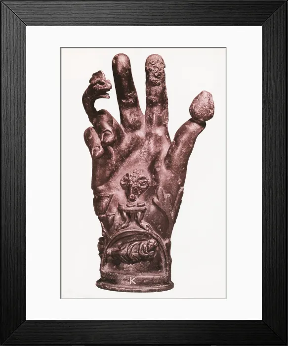 Framed Print : Mythological Hand Framed Print : Mythological Hand
