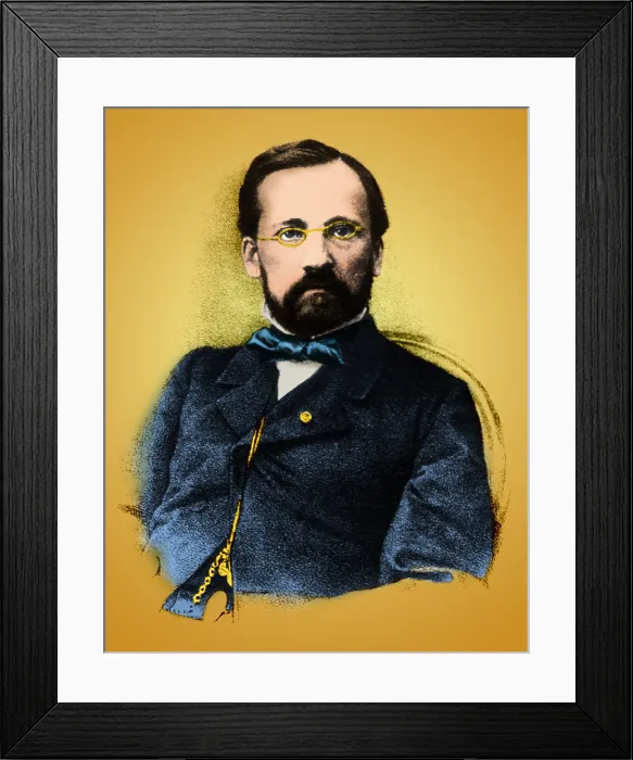 Framed Print : Louis Pasteur, French Microbiologist