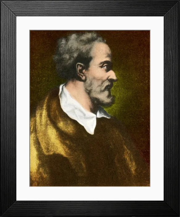 Framed Print : Girolamo Cardano, Italian Polymath
