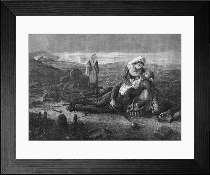 Framed Print : Battlefield Medicine, 19th Century