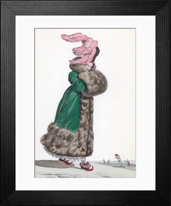 Framed Print : French Fashion, 1810 Framed Print : French Fashion, 1810