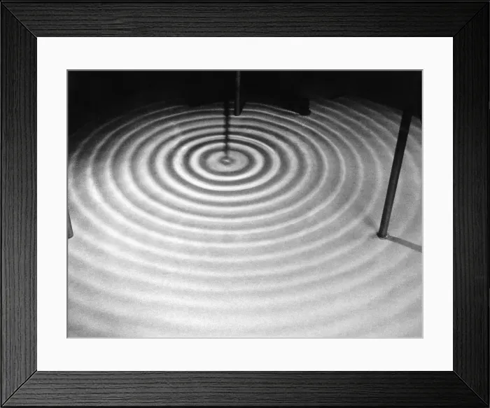 Framed Print : Circular Ripples Framed Print : Circular Ripples