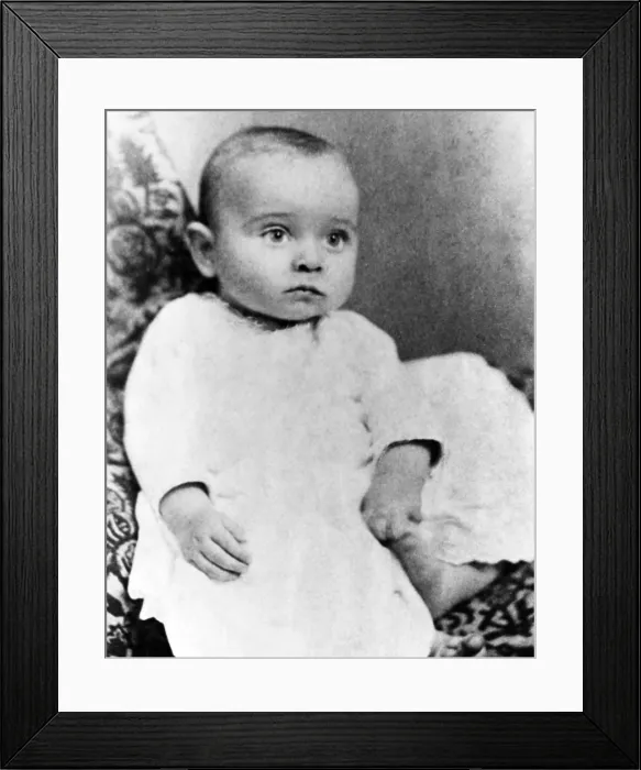Framed Print : Young Harry S. Truman, 1884