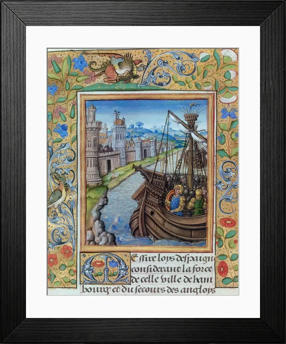 Framed Print : Hundred Years War, 1337-1453 Framed Print : Hundred Years War, 1337-1453