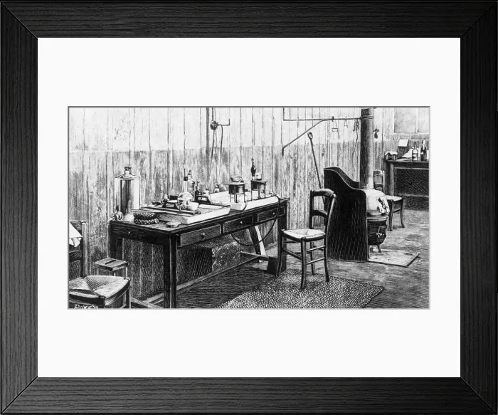 Framed Print : Chemist's Laboratory Framed Print : Chemist's Laboratory