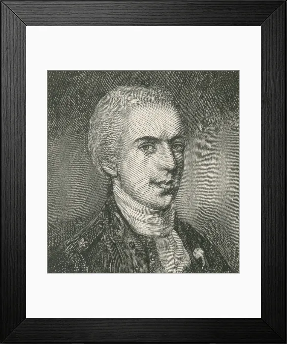 Framed Print : Samuel Webb, Continental Army Officer Framed Print : Samuel Webb, Continental Army Officer