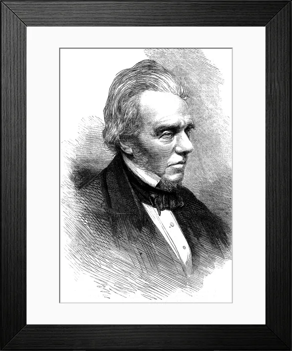 Framed Print : Michael Faraday, English Chemist and Physicist Framed Print : Michael Faraday, English Chemist and Physicist