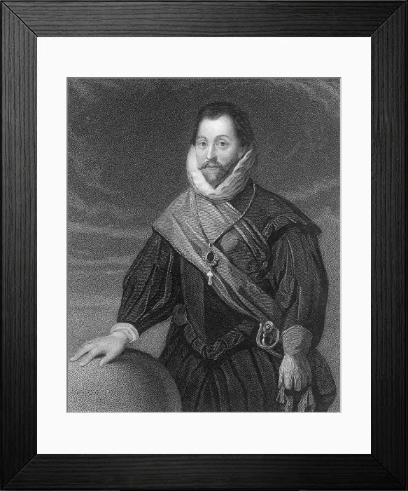 Framed Print : Francis Drake, English Explorer Framed Print : Francis Drake, English Explorer